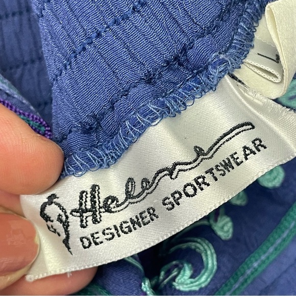 Helene Designer Sportswear womens Large rayon pants - Picture 8 of 12